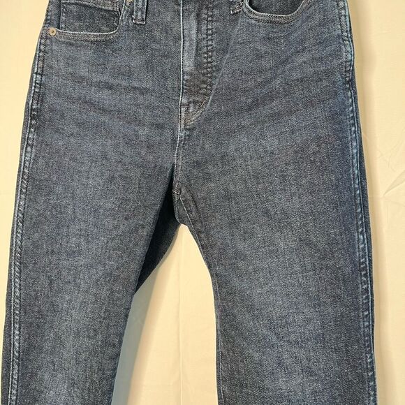 Madewell Dark Wash 10” High Rise Skinny Jeans - size 26 - Picture 8 of 9